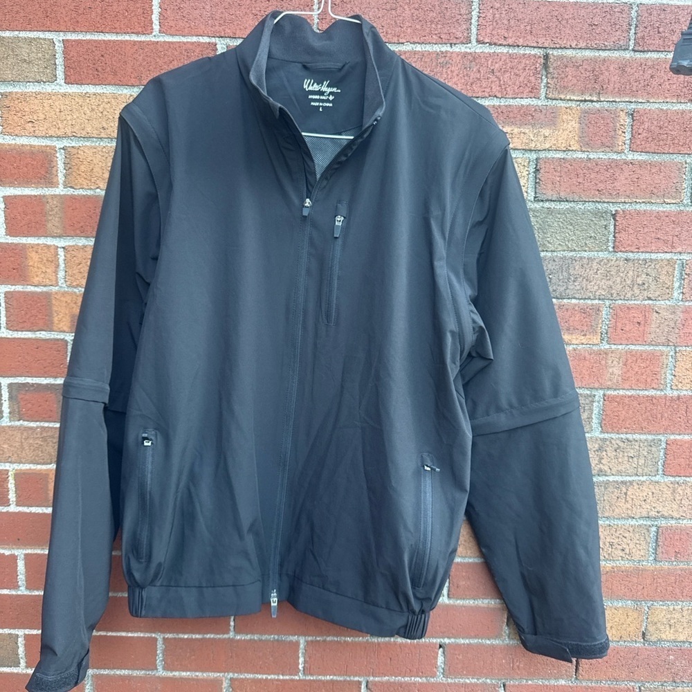 Walter Hagen HydroHalt Black Golf Jacket Men’s Size L